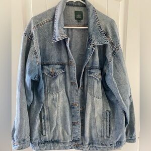 Distressed Denim Jacket